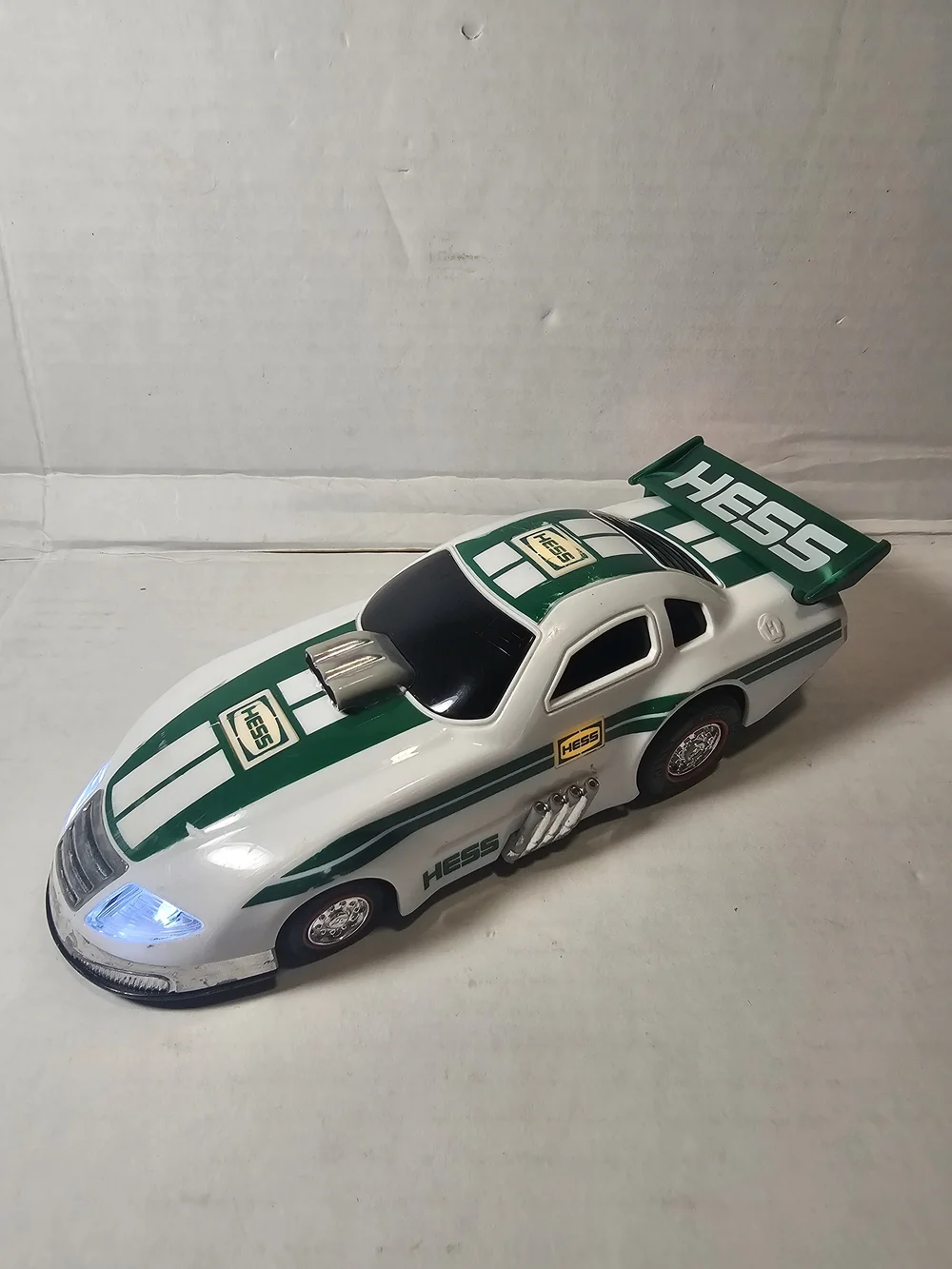 Hess 2016 Toy Dragster Wheelie Race Car Lights Tested No Box